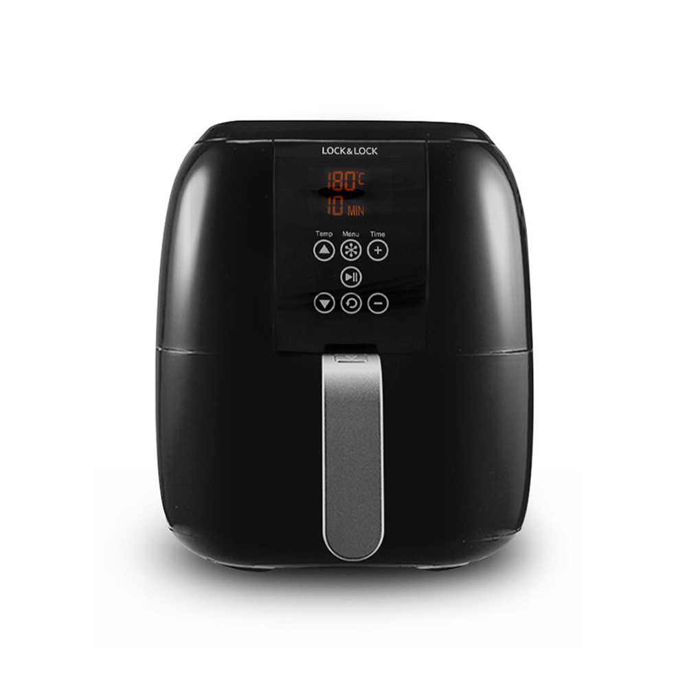 Nồi Chiên Không Dầu Lock&Lock Digital Eco Fryer - 3L, 5.1Kg - Màu Đen - ECF-300B, , large image number 0